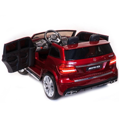 Электромобиль Mercedes-Benz GLS63 AMG 4x4 (красный краска)