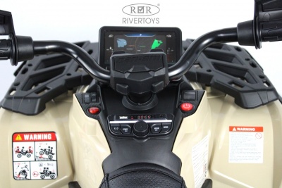 Детский электроквадроцикл BRP Can-Am Outlander (Y888YY) хаки