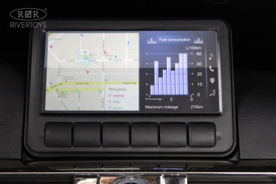 Детский электромобиль Lexus LX570 (Y555YY) красный глянец