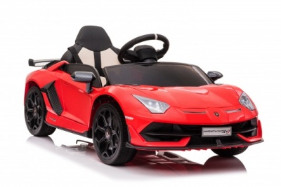 Детский электромобиль Lamborghini Aventador SVJ (A333MP-A) красный