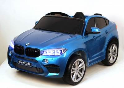 Детский электромобиль X6M (JJ2168) синий глянец