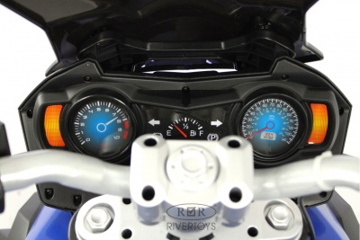 Детский электромотоцикл М111БХ синий