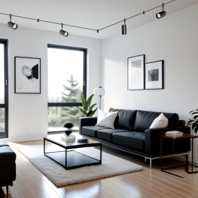 Трек-светильник Флекси 18W LED 3000К 48 V черный d6,5см (852010601)