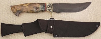 Нож булатный ручной работы Ножемир Limited ОРЛАН (4086)BULAT