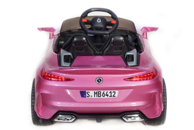Электромобиль Mercedes Benz SPORT (розовый краска)