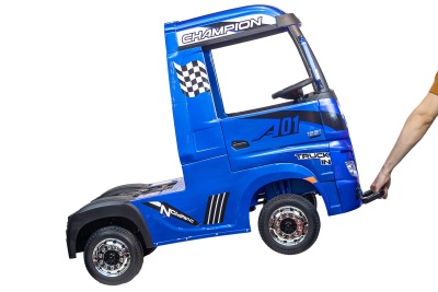 Электромобиль Грузовик Mercedes-Benz Truck 4x4 (синий краска)
