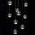 Люстра (пульт) Капелия 9*6W LED 220 V (730010209) Люстра (пульт) Капелия 9*6W LED 220 V (730010209)