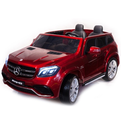 Электромобиль Mercedes-Benz GLS63 AMG 4x4 (красный краска)