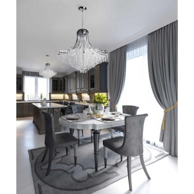 Люстра Эллегия 8*5W G9 220 V (303012808)