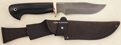 Нож булатный ручной работы Ножемир Limited СКАЛА (4080)BULAT