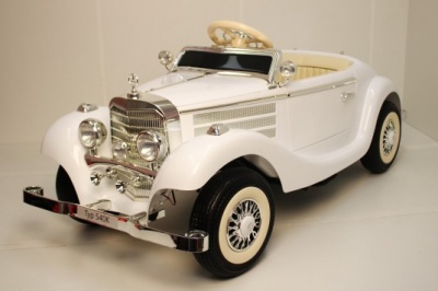 Детский электромобиль Mercedes-Benz Typ 540K (M111MM) белый