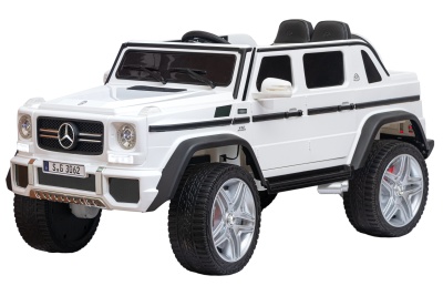 Электромобиль Mercedes-Benz Maybach Small G650S 4x4 (белый)