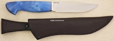 Нож сталь Elmax  порошковая сталь Uddeholm Элмакс Ножемир Limited ВАРАН (4089)ELMAX