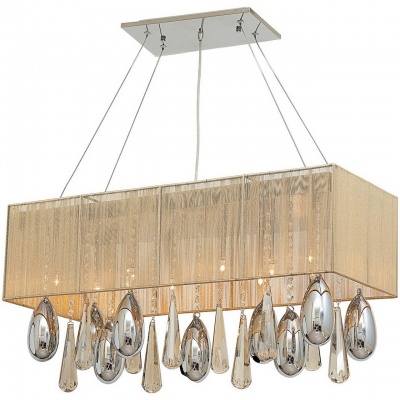 Люстра (пульт) Жаклин 10*2.5W G4 LED 220 V (465015510)