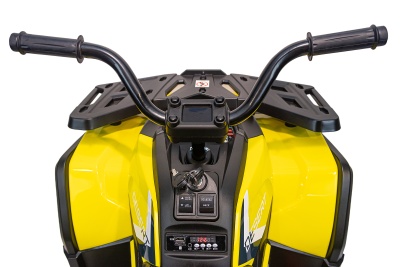 Электромобиль Квадроцикл Qwatro XMX607 4х4 (желтый)