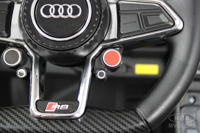 Детский электромобиль AUDI R8 (M333MM) желтый