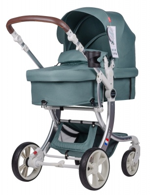 Коляска трансформер Aimile Original New Pearl (Изумрудный NDP-2)